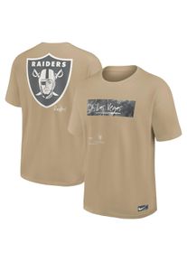 Nike Herren T-Shirt "Nike T-Shirt Las Vegas Raiders Nike Max 90", braun, Gr. XXL, 100% Baumwolle, Shirts