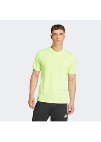 Herren T-Shirt "TR-ES BASE T", gelb, sportlich, Gr. XXL, adidas Performance, Obermaterial: 100% Polyester, Shirts, AEROREADY Technologie, Piqueoptik