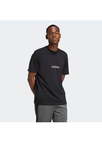 Herren T-Shirt "M C CAMO LIN T", schwarz, sportlich, Gr. S, adidas Sportswear, Obermaterial: 100% Baumwolle, Shirts