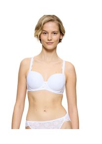 Triumph Damen Bügel-BH "Amourette WP", Gr. 75, weiß, Microtouch, Spitze, Obermaterial: 61% Polyester, 27% Polyamid, 12% Elasthan, unifarben, elegant,