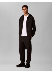 Herren Sweathose "EU 350TERRY MONOGRAM JOGGER", schwarz, casual, Gr. XXL, Calvin Klein Jeans, unifarben, Sweatware, Obermaterial: 100% Baumwolle,