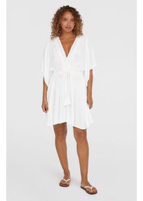 O`Neill O'NEILL Damen Sommerkleid "ESSENTIALS COVER UP DRESS", weiß, sportlich, Gr. L, Obermaterial: 100% Viskose, Kleider