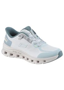 Skechers Damen Slip-On Sneaker "GLIDE-STEP PRO", Gr. 38, blau, Textil, sportlich, Schuhe, Laufschuh, Trainingsschuh mit dämpfender Glide Step Sohle