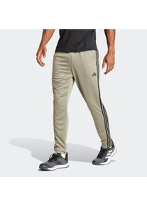 Herren Sporthose "TR-ES BASE 3PT", grün, sportlich, Gr. XXL, adidas Performance, clean, Obermaterial: 100% Polyester, Hosen, atmungsaktive
