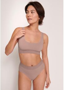 Sloggi Damen Bustier "EVER Infused Aloe Top", Gr. M, rosa, Single Jersey, Obermaterial: 75% Polyamid, 16% Elasthan, 9% Polyethylen, modisch, BHs,