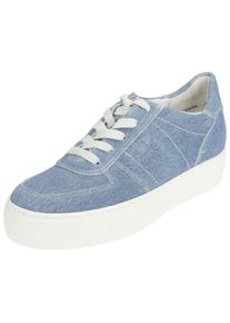 Paul Green Damen Sneaker "Paul Green Sneaker Veloursleder", Gr. 42, blau, Veloursleder, casual, Schuhe