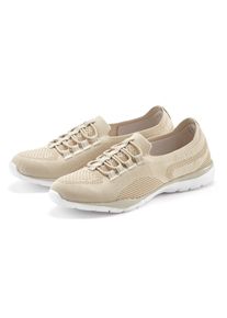 Lascana Damen Sneaker "Slipper, Halbschuh, leichtes Meshmaterial", Gr. 42, beige, Obermaterial: 100% Textilmaterial. Futter: 100% Textilmaterial.