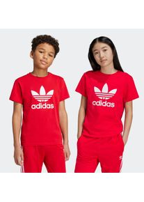 Kinder T-Shirt "TREFOIL TEE", rot, sportlich, Gr. 164, adidas originals, Obermaterial: 100% Baumwolle, Shirts