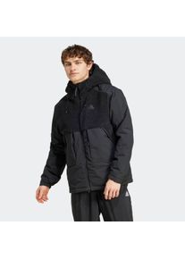 Herren Outdoorjacke "CITY ESCAP J", schwarz, sportlich, Gr. XXL, adidas Sportswear, Obermaterial: 100% Polyamid, Jacken