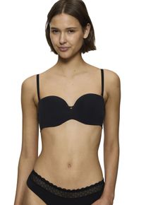 Triumph Damen Bügel-BH "Body Make-Up Essentials WDP", Gr. 85, schwarz, Microtouch, Obermaterial: 48% Polyamid, 32% Polyester, 11% Elasthan, 9%
