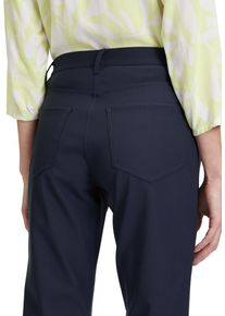 Betty Barclay Damen Stoffhose "Betty Barclay Perfect Body-Hose mit Reißverschlusstaschen", blau, feminin, Gr. 46, Obermaterial: 88% Polyamid, 12%