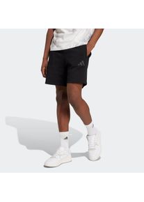 Herren Shorts "M A SZN FT SHO", schwarz, sportlich, Gr. S, adidas Sportswear, Obermaterial: 100% Baumwolle, Hosen