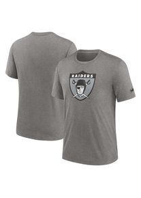 Nike Herren T-Shirt "Nike T-Shirt Las Vegas Raiders Nike Rewind Triblend", grau, Gr. XXL, 50% Polyester; 25% Baumwolle; 25% Rayon, Shirts