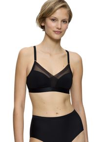 Triumph Damen Bügelloser BH "Shape Smart N", Gr. 2, schwarz, Microtouch, Obermaterial: 69% Polyamid, 31% Elasthan, unifarben, casual, BHs, glättend,