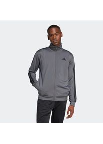 Herren Rollkragenpullover "M 3S TR TT", grau, sportlich, Gr. L, adidas Sportswear, Obermaterial: 100% Polyester, Pullover