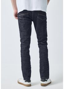 Street One MEN Herren Slim-fit-Jeans, blau, casual, Gr. 34, unifarben, Web, Jeans, 98% Baumwolle, 2% Elasthan, Jeans, 5-Pocket-Style