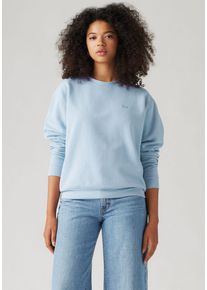 Levi's LEVI'S Damen Sweatshirt "EVERYDAY"chambray blau, casual, Gr. XL, Sweatware, Obermaterial: 58% Baumwolle, 42% Polyester, Sweatshirts, mit kleinem Logo