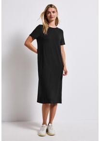 Street One Shirtkleid, Sommerkleid mit Schlitzdetail