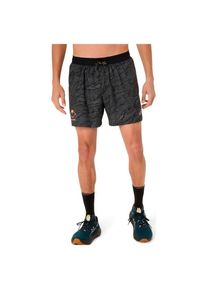 Laufshort asics Fujitrail All Over Print 5'' Short Herren (Gr XL |schwarz)