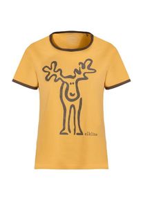 T-Shirt Elkline Rudolfine Damen (Gr 36 |beige)
