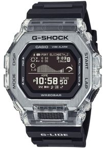 Casio G-SHOCK Smartwatch, schwarz, Smartwatches, Armbanduhr, Herrenuhr, Bluetooth, Stoppfunktion, Mondphase