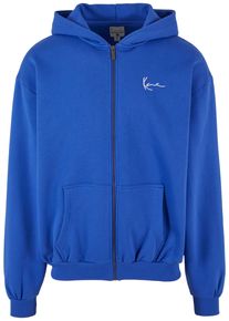 Karl Kani Herren Sweatjacke "Karl Kani Unisex", blau, Gr. XL, 80% Baumwolle, 20% Polyester, Sweatjacken