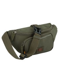 Camel Active Damen Bauchtasche "City", grün, Nylon, kontrastfarbene Details, Taschen, passender urbaner Begleiter mit kleinen reflektierenden Details