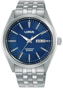Lorus Herren Automatikuhr "Classic", silber, Armbanduhren, Armbanduhr, Herrenuhr, Mechanische Uhr, Edelstahlarmband, analog, Tag