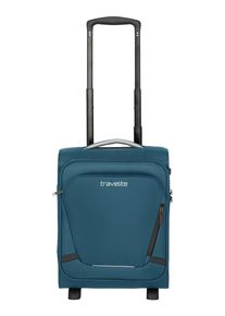 Travelite Handgepäck-Trolley "JETPACK Easy 2 Cabin, konzipiert für EasyJet, Vueling & Wizz", blau, Polyester, unifarben mit Farbeinsätzen, Koffer,