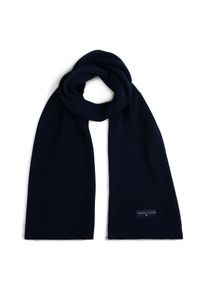 Tommy Jeans Damen Strickschal "TJM LINEAR", blau, casual, Strick, Baumwolle, Modetücher, in Grobstrick