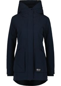 alife and kickin ALIFE & KICKIN Damen Winterjacke "Damen FloraAK A", blau, casual, Gr. XS, 100% Polyester, Jacken, Gefütterte Winterjacke mit kuscheligem Innenfell