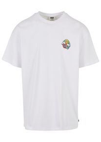 Urban Classics Herren T-Shirt "Urban Classics Herren Organic Cloudy Tee", weiß, casual, Gr. XXL, unifarben, 100% Baumwolle, Shirts