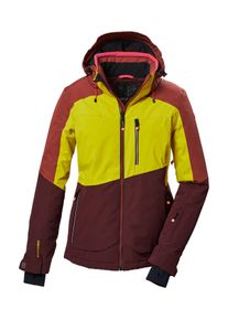 Killtec Damen Skijacke "KSW 37 WMN SKI JCKT", braun, sportlich, Gr. 40, Oberstoff 1: 100% Polyester/ Oberstoff 2: 93% Polyester, 7% Elasthan, Futter: