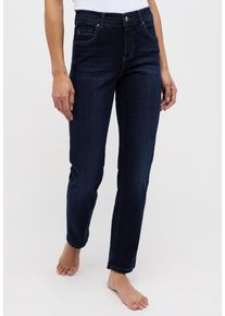 Angels Damen Slim-fit-Jeans "Cici", blau, casual, Gr. 44, Denim/Jeans, Obermaterial: 92% Baumwolle, 6% Polyester, 2% Elasthan, Jeans