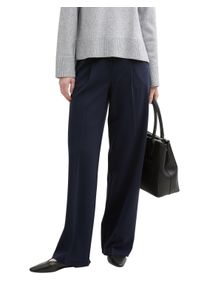 Tom Tailor Damen Stoffhose "LEA", blau, casual, Gr. 34, unifarben, Obermaterial: 60% Viskose, 34% Polyamid, 6% Elasthan. Futter: 100% Polyester,