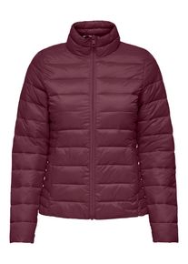 Only Damen Steppjacke "ONLABBIE QUILTED JACKET OTW ZL", rot, modisch, Gr. L, unifarben, Web, Obermaterial: 100% Polyamid, Jacken