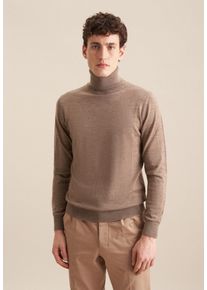 Seidensticker Herren Pullunder "Schwarze Rose", beige, Gr. XL, unifarben, 100% Wolle, Pullover, 1/1 Rundhals Uni