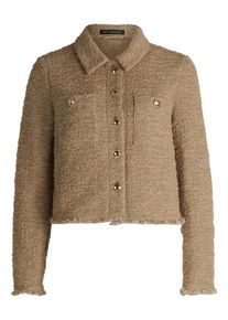 Betty Barclay Damen Jackenblazer "Betty Barclay Blazer-Jacke langarm", beige, Basic, Gr. 42, Obermaterial: 52% Baumwolle, 46% Polyester, 2% Polyester