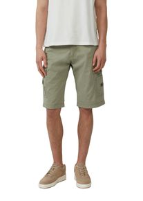 s.Oliver Herren Cargobermudas, grün, casual, Gr. 38, unifarben, Obermaterial: 98% Baumwolle, 2% Elasthan, Hosen, Sommerhose mit Cargo Taschen