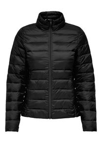 Only Damen Steppjacke "ONLABBIE QUILTED JACKET OTW ZL", schwarz, modisch, Gr. XS, unifarben, Web, Obermaterial: 100% Polyamid, Jacken