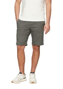 s.Oliver Herren Chinoshorts, grau, casual, Gr. 33, unifarben, Web, Obermaterial: 97% Baumwolle, 3% Elasthan, Hosen, Sommerhose mit Waschung