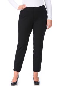 KjBRAND Damen Schlupfhose "Susie XS Jersey", schwarz, casual, Gr. 42, Jersey, Obermaterial: 68% Viskose, 27% Polyamid, 5% Elasthan, Hosen, Sommerhose