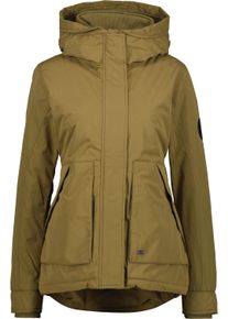 alife and kickin ALIFE & KICKIN Damen Winterjacke "Damen NaomiAK A", grün, Gr. S, 100% Polyester, Jacken