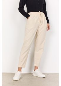 soyaconcept Damen Schlupfhose "SC-CISSIE 10-C", beige, casual, Gr. XXL, unifarben, Web, Obermaterial: 100% Baumwolle, Hosen, Sommerhose