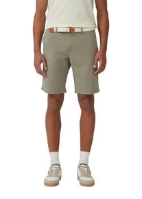 s.Oliver Herren Bermudas, grün, casual, Gr. 36, unifarben, Twill, Obermaterial: 97% Baumwolle, 3% Elasthan, Hosen, Sommerhose mit Taschen