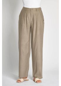 Zhrill Damen Stoffhose "LENYA", grün, casual, Gr. 28, unifarben, Web, Obermaterial: 50% Baumwolle, 50% Viskose, Hosen, Sommerhose mit seitliche