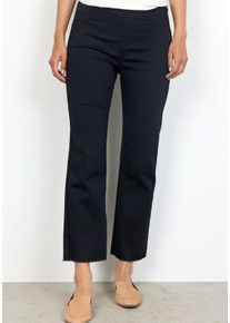 soyaconcept Damen 7/8-Hose "SC-NADIRA", schwarz, modisch, Gr. 34, unifarben, Denim/Jeans, Obermaterial: 69% Baumwolle, 28% Polyester, 3% Elasthan,