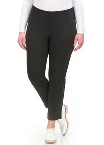 KjBRAND Damen Schlupfhose "Susie XS Jersey", grau, casual, Gr. 50, Jersey, Obermaterial: 68% Viskose, 27% Polyamid, 5% Elasthan, Hosen, Sommerhose