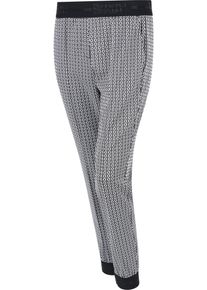 Damen Dehnbund-Hose, schwarz, feminin, Gr. 46, Sportalm KITZBÜHEL, gemustert, mehrfarbig, Web, Obermaterial: 66% Polyester, 26% Polyamid, 8%
