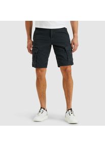 PME-Legend PME LEGEND Herren Cargoshorts, blau, casual, Gr. 33, Web, Obermaterial: 97% Baumwolle, 3% Elasthan, Hosen, Sommerhose in gewaschener Optik